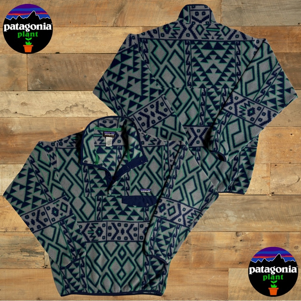 Patagonia Men's Synchilla Snap-T Fleece Pullover Montana Siete